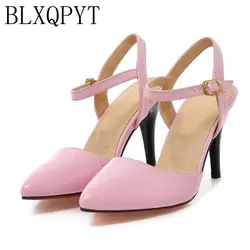 BLXQPYT 2017 Hot Sale Sandalias Mujer Plus Big Size 31-47 Ladies Shoes Women High Heel Pumps Summer Style Chaussure 1391