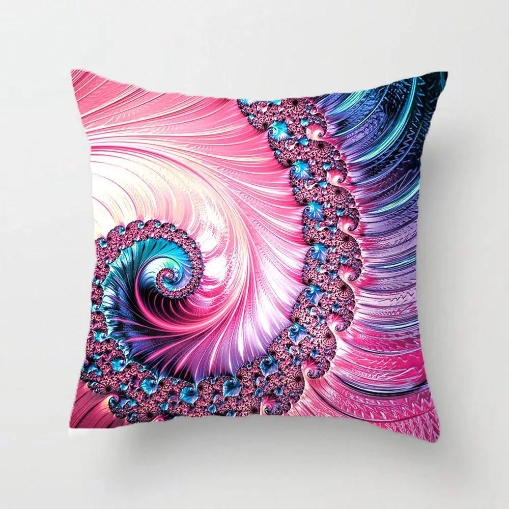 Under The Sea Spiral Outdoor Throw Pillow Case Decorative Cushion Cover Pillowcase Customize Gift By LVSURE For Car Sofa Seat