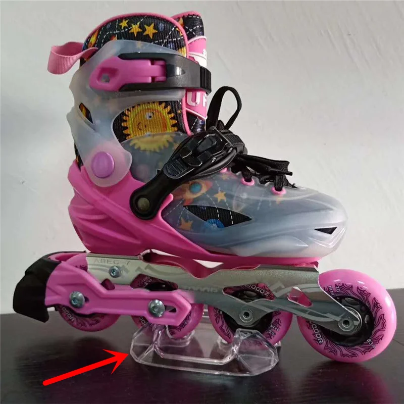 Inline Skates Shoes Stand for Kids and Adults Roller Skates FSK Slalom Speed Racing Patines Skates Holder Support 2 pieces/lot