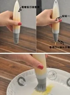 Cake Decoration,Butter pen Brushes Cake tools,Pastry tools,Good helper for cake Oil sweep with tube