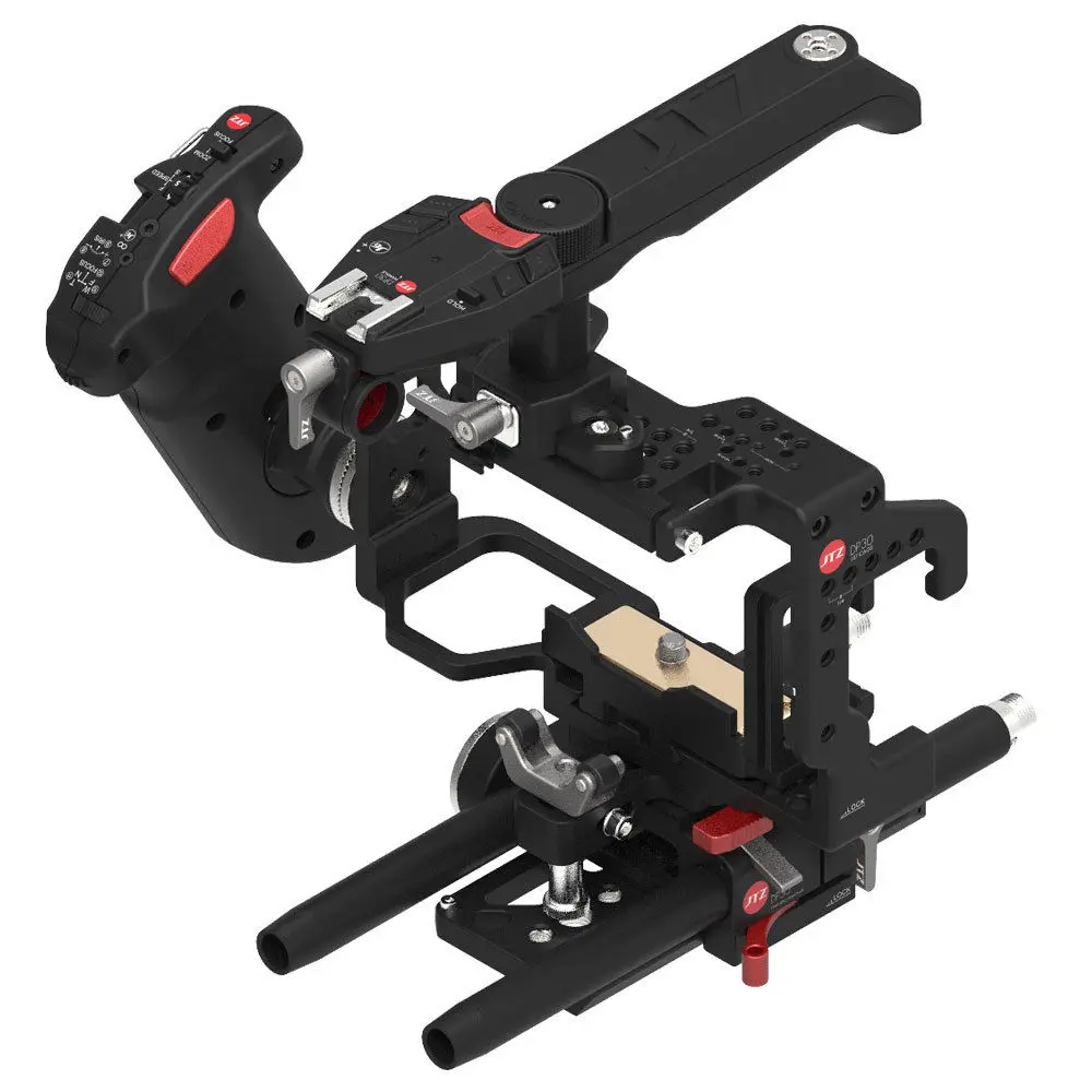 JTZ DP30 Camera Cage Baseplate Rig Grip KIT for SONY Alpha A6000 A6300 A6500 a5100 a5000 a3500 4K