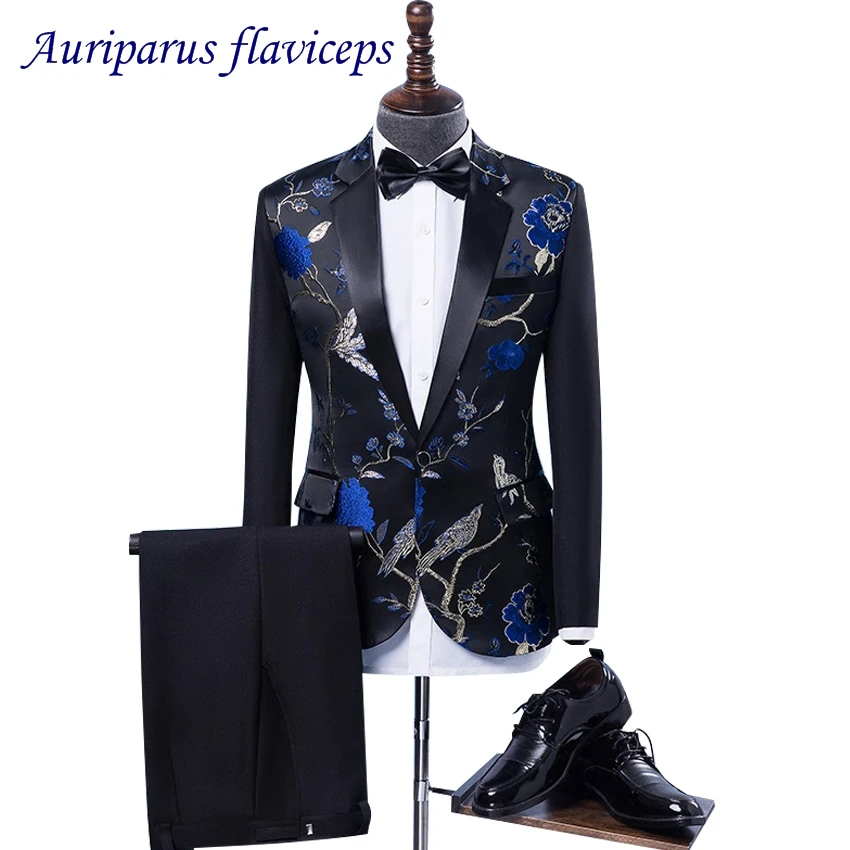 Print Groom Tuxedos Tailor Groomsman Suit Animal Print Man Suit Notched Dinner Suit Print Blazer For Wedding Suit  Jacket+pants