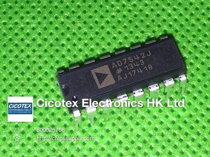 AD7542JNZ DIP16 IC DAC 12BIT MULTIPLYING 16-DIP