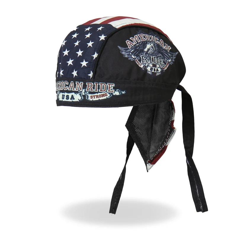 GPCROSS Hot Bike Motorcycle riders Headwrap American Ride Eagle Headwrap Moto Motorbike Riding Scarf