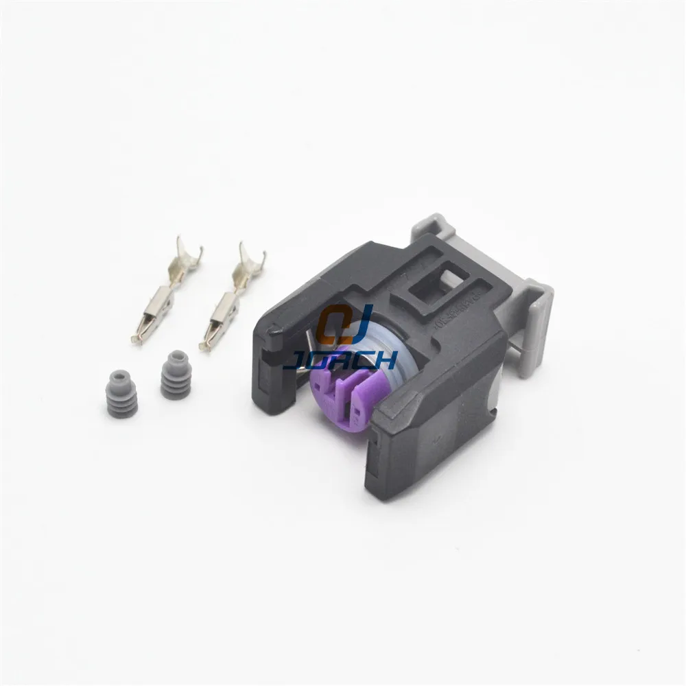 5 sets 2 pin Delphi EFI Auto diesel common rail engine H5H6 injector nozzle plug connector 13816706