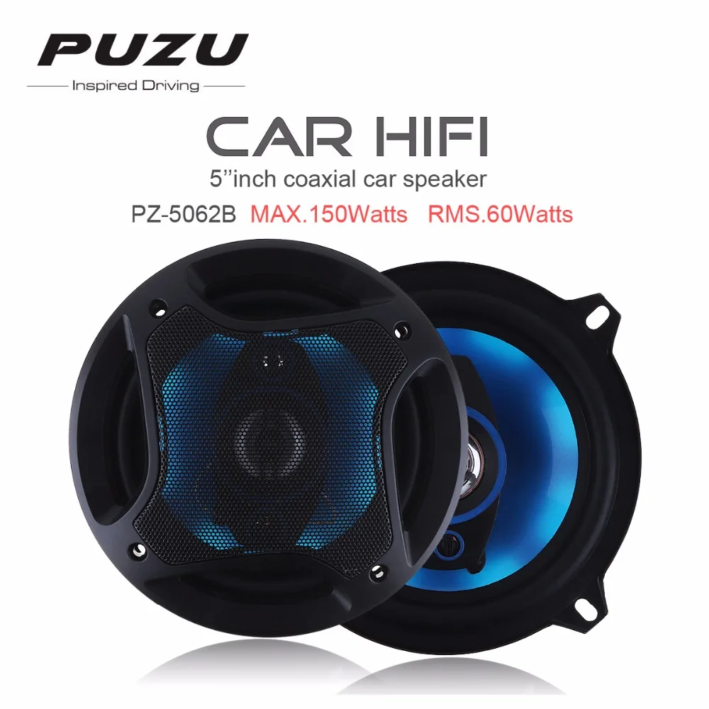 

2pcs 5 Inch Car speakers 150W 3 Way Auto speaker Car Hifi Full range Automobile Loudspeaker audio Stereo speakers for car