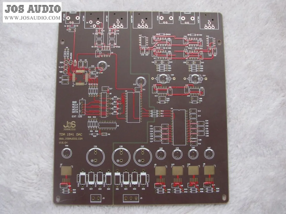 

TDA1541 DAC Decoder board PCB empty board