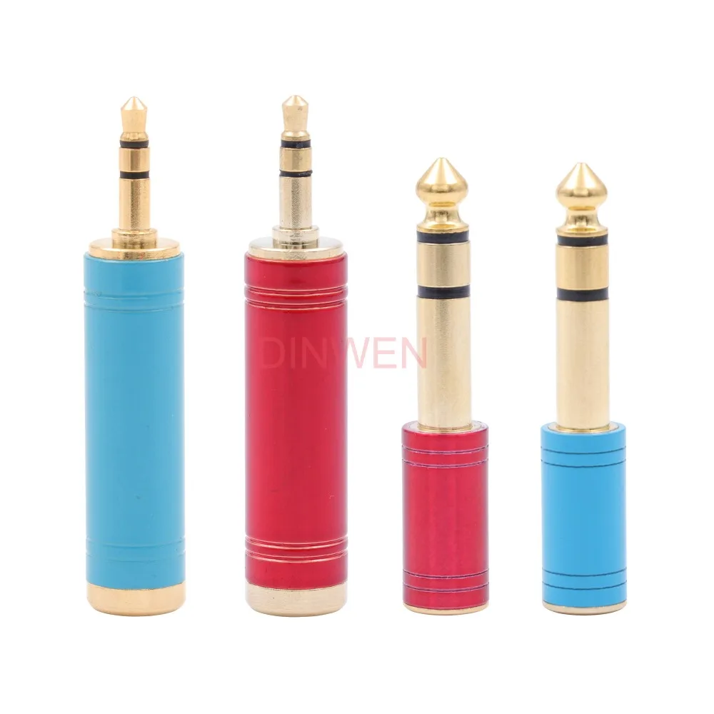 

Stereo 6.35mm to 3.5mm Headphone Connector Adapter Microphone 3.5mm to 6.35mm 6.5mm 1/4" Jack Converter