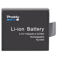 1 Pc 1150mAh PG1050 Rechargeable Battery For SJCAM SJ4000 SJ5000X EKEN H9 H9R H8R H8 action Camera M10 H3R H6S H5S Plus