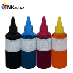 INKARENA 100ml Universal Compatible Refill Dye Ink kit Replacement For HP for Canon for Brother for Epson Printer ink ciss tank