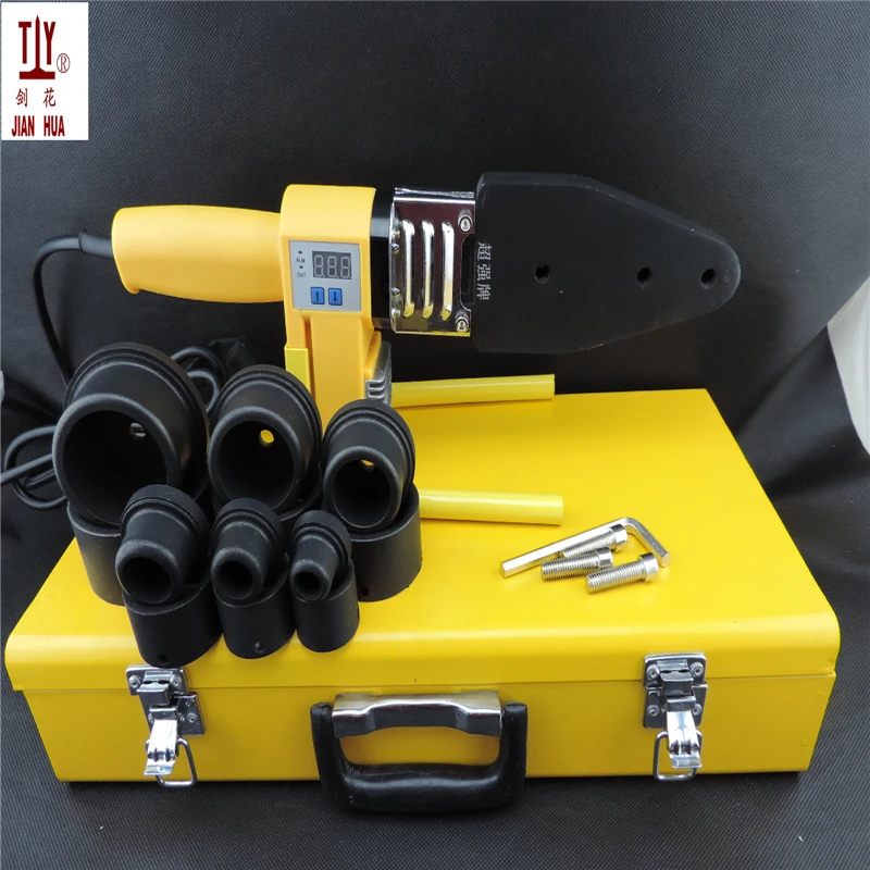 

Free shipping 20-63mm US POWER PlUG 110V Microcomputer digital display plastic pipe welder PPR welding machine welder pp tubes