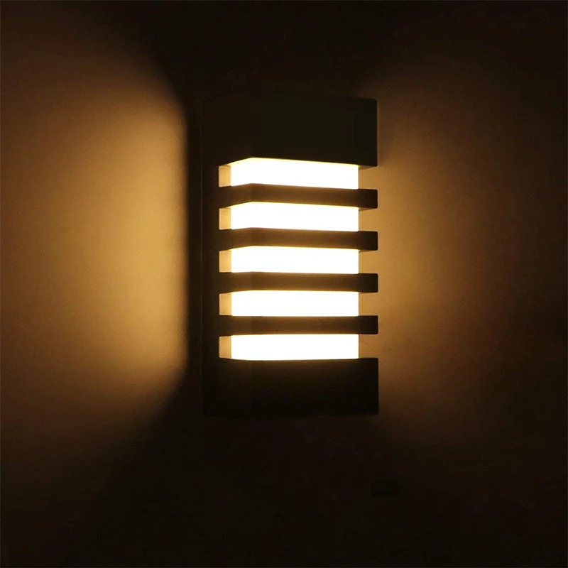 

Up Down LED Outdoor Wall Light Lamp 12W Outside Porch Light Waterproof IP65 Garden Corridor Balcony Wall Sconces AC85-265V