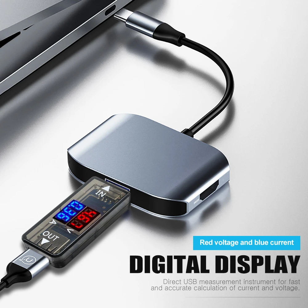 Rilevatore di carica di tensione di corrente USB potenza Mobile tensione di corrente voltmetro amperometro caricatore USB Tester doppio Display digitale