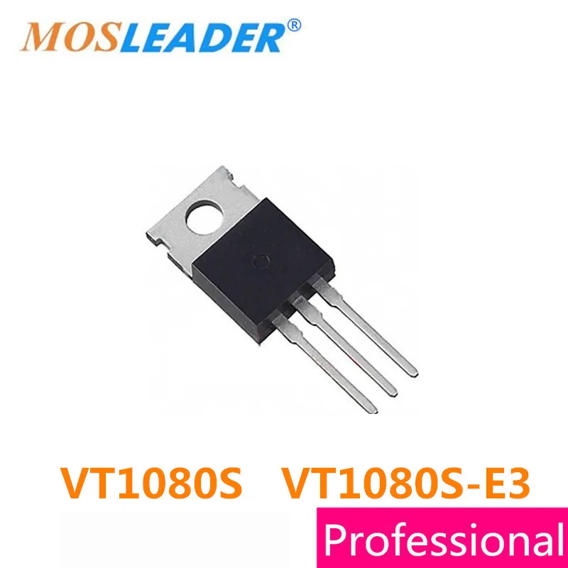 

Mosleader 50 шт TO220 VT1080S VT1080S-E3 DIP VT1080 VT1080S-E высокое качество