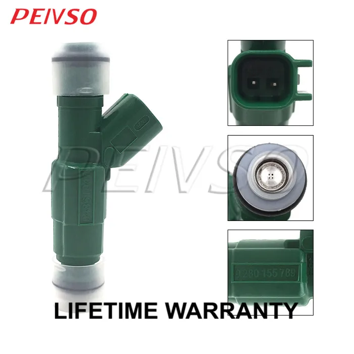 PEIVSO 6pcs 0280155789 04861047 Fuel Injector For DODGE&PLYMOUTH CARAVAN / GRAND CARAVAN / VOYAGER 3.3L V6