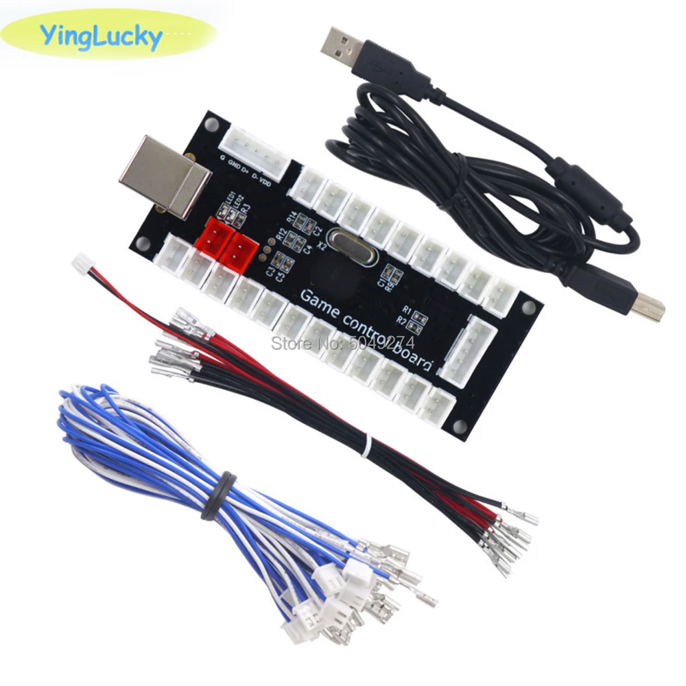 Zero Delay Arcade USB Encoder PC PS3 Switch Raspberry Pi Nintendo TO Joystick FOR 5PIN & 2.8MM Button Hitbox Controller