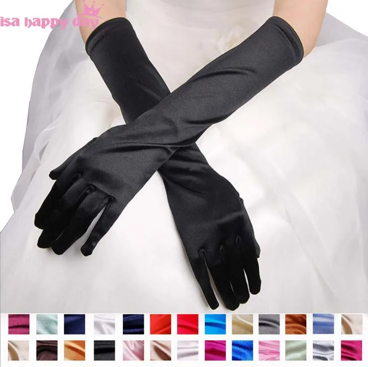 Avorio da sposa accessori guanti da sposa per il vestito da sposa da sposa womans bianco e rosso di colore rosa caldo nero oro blu braidal boschetti