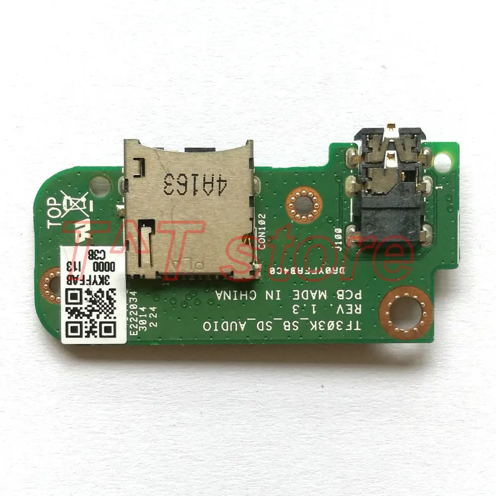 

New original FOR ASUS TF303K audio SD SIM card reader board TF303K_SB_SD_AUDIO free shipping