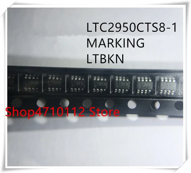 NEW 10PCS/LOT  LTC2950CTS8-1 LTC2950ITS8-1 LTC2950 MARKING LTBKN SOT23-8 IC