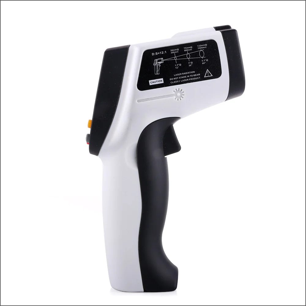 BENETECH Infrared Thermometer LCD Color Screen Handheld Digital -50c-950c Non-Contact Temperature Radium Laser Thermometer