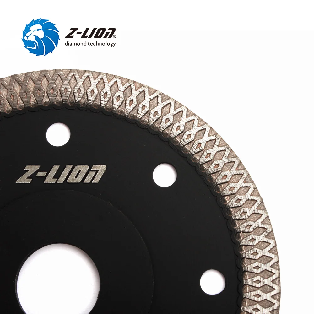 Z-LION 105/115/125MM Diamond Saw Blade For Tile Ceramic Granite Marble Wave Style Diamond Cutting Disc Aggressive Circular Saw