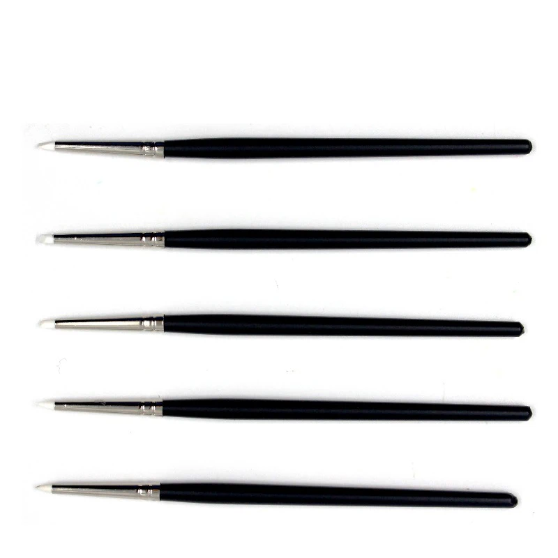 5 piece set silicone caricas Manicure rzeźba kwiat brush blank pen traces pens clay tools