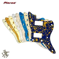 Pleroo Custom Guitar Parts - For USA\Mexico Fd Jazzmaster Style Guitar Pickguard With PAF Humbucker Scratch Plate Replacement