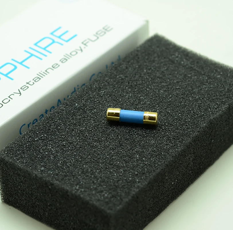 CREATE AUDIO Sapphire 20mm Nano-eutectic alloy Fuse 0.5A 1A 2A 3A 5A 8A for Hifi Audio DIY AMP CD DAC DVD Turntable