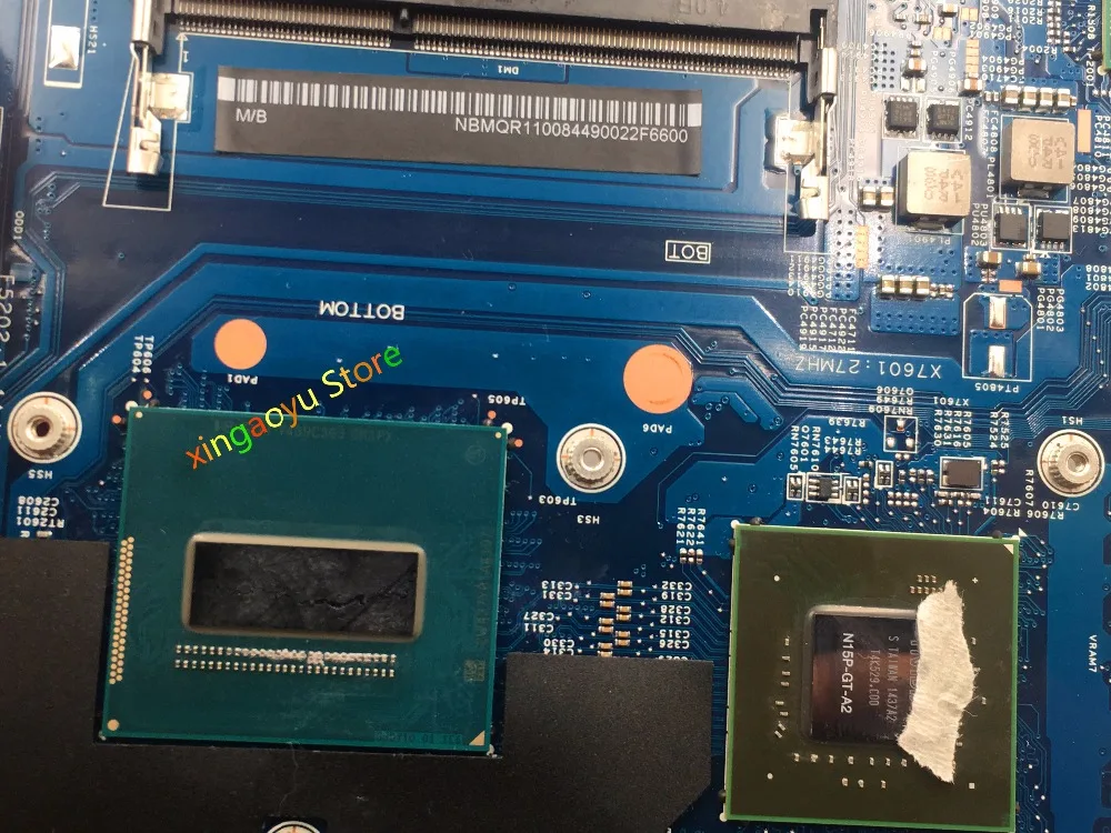 FOR ACER For ASPIRE VN7-791G Laptop Motherboard  14204-1M 448.02G12.001M  W/ i7-4710HQ CPU and GTX860 100% test ok