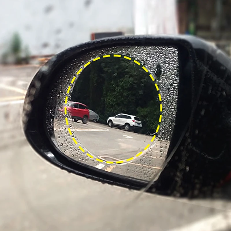 Car Rearview Mirror Protective Film Anti-fog Film Anti-Glare Waterproof Transparent Sticker for Subaru Forester Outback Legacy