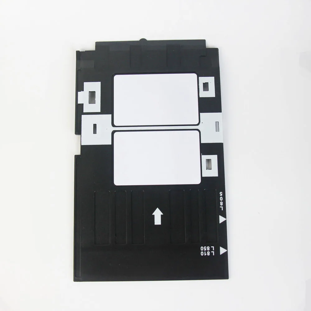 Inkjet Printing Stater Kit-100pcs Blank Inkjet PVC Card + 1pc ID Card Tray for Epson Inkjet Printers A50,T50,R280,L800,L805...