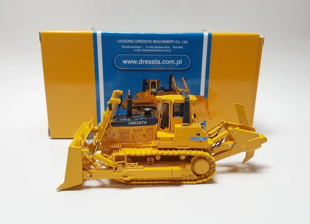 Collectible Alloy Model Gift 1:50 Scale Liugong Dressta TD-40E Bulldozer Engineering Machinery Diecast Model Toy for Decoration