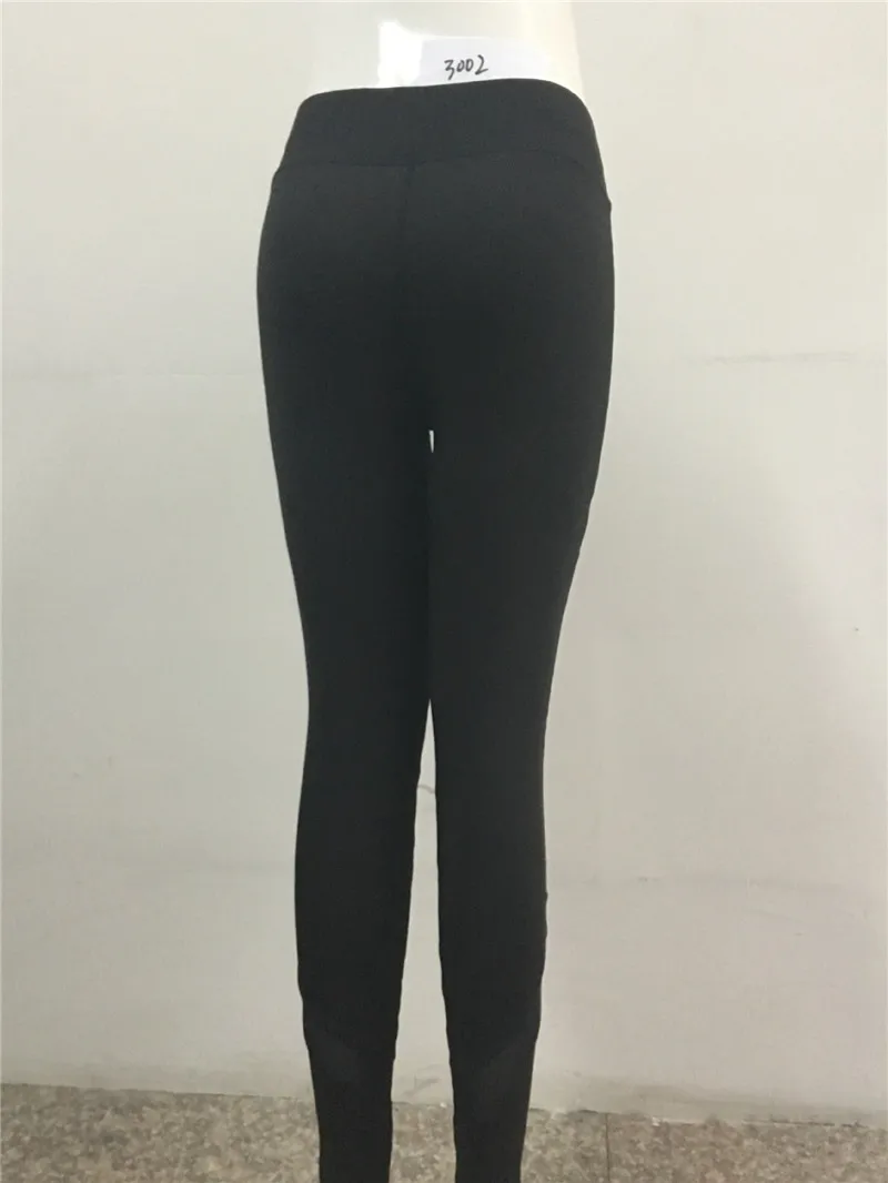 Mallas de cintura alta para mujer, Leggings de hilo de red Sexy, pantalones de realce de cadera, Jeggings góticos, moda femenina