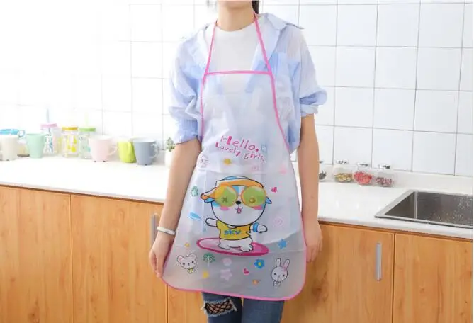 1PC New Arrival Cartoon Cute Fruit Waterproof Cooking Resturant Kitchen Women Apron Kids Funny ND 009