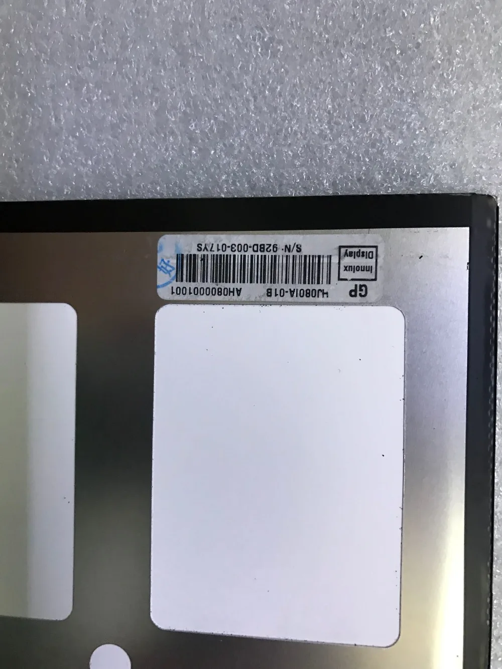 Tela lcd dupla 21-03 ips p85 de 8 polegadas, hd