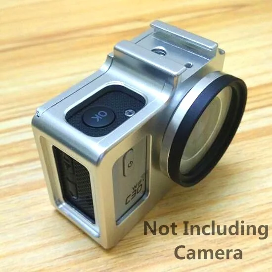 ملحقات Soocoo C30 قفص معدني غطاء حماية للإسكان حقيبة إطار معدني + مرشح للأشعة فوق البنفسجية لـ SJCAM SJ4000 Air SJ5000 H9R SJ9000