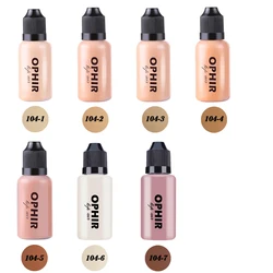 OPHIR Airbrush Make-Up Foundation Tinten 3 Farben Air Foundation für Gesicht Malen Make-up Salon Kosmetik Make-Up Pigment_TA104 (2-4-5)