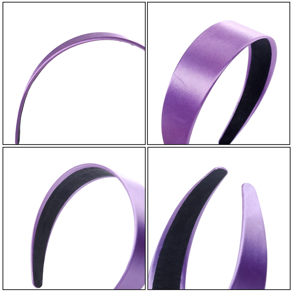 Molans-Diadema Lisa antideslizante para mujer, aros anchos para el pelo, elegantes diademas simples de Color caramelo, accesorios para el cabello