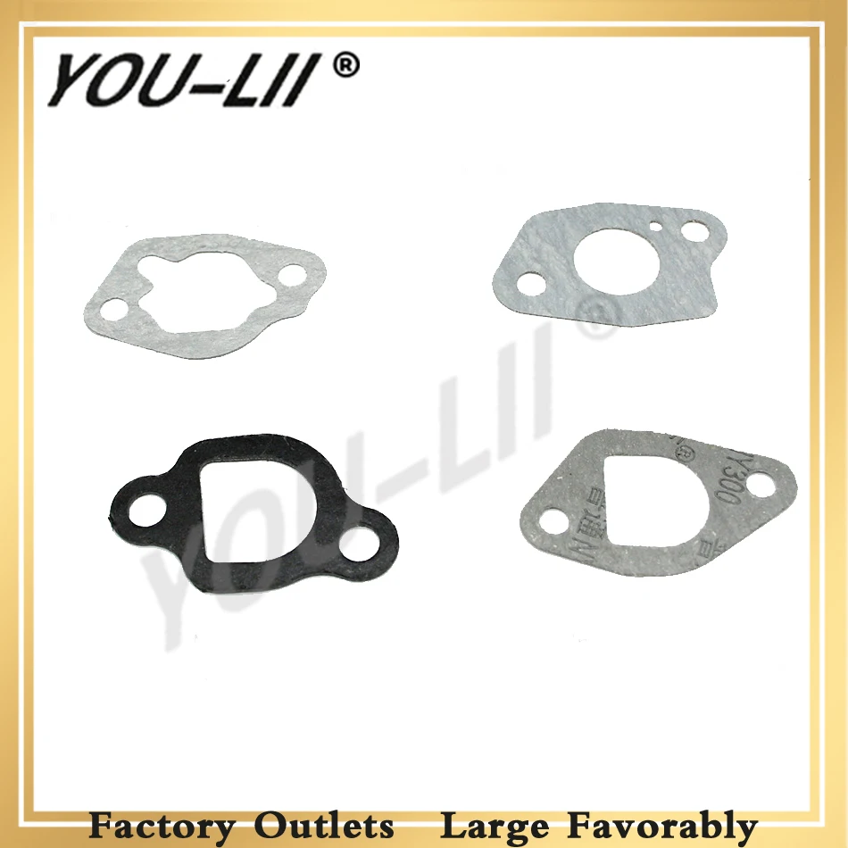 

YOULII Carburetor Gasket Kits For Honda GX120 GX140 GX160 GX200 168F Gasoline Engine Motor Lawnmower Strimmer Generator