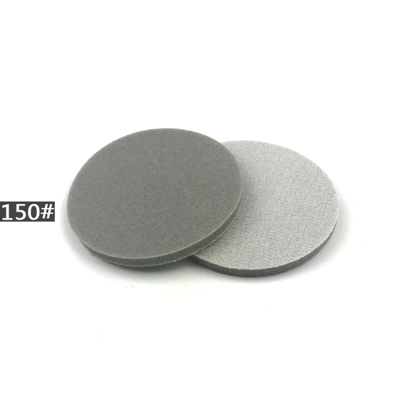 POLIWELL 5 PCS 3 Polegada 75 milímetros Reunindo Disco Lixa Esponja Grit 150 ~ 2000 Úmido e Seco Esponja Lixa para Moagem de Polimento Ferramentas