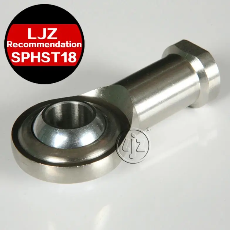 Stainless steel rod ends Bearings M18*1.5 Right and Left hand thread 18mm ball 1 Pieces/lot