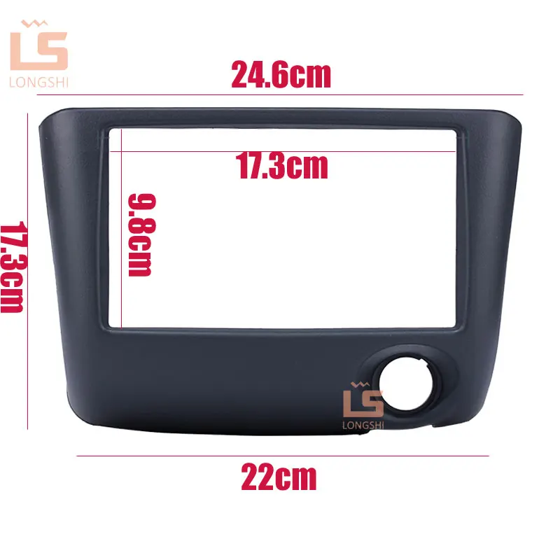 173*98MM Double Din Car Radio Fascia for 1999-2005 Toyota Vitz Yaris Echo 2DIN Installation Frame Dash CD DVD Player Panel,2 DIN