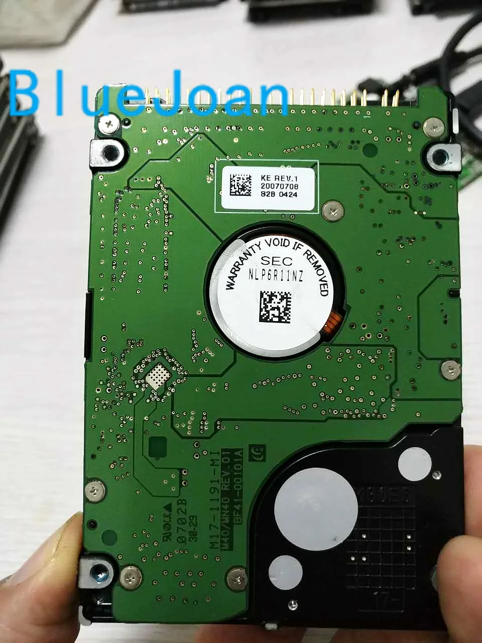 Original BlueJoan HDD 30GB Hard Disk drive HM031HC PN1932020 for Chrysler Mercedes NTG4 car dvd audio