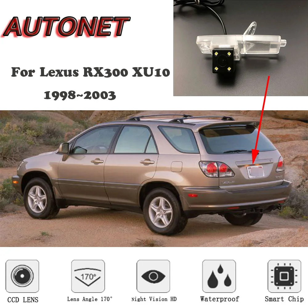 

AUTONET Backup Rear View camera For Lexus RX300 XU10 1998~2003 CCD/HD Night Vision /license plate camera