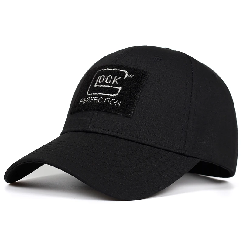 TelGlock-Casquette de golf en coton réglable, casquettes de printemps et d'été, casquettes Hip Hop, chapeaux de soleil, casquettes d'opérabilité, chapeaux à dos 6A