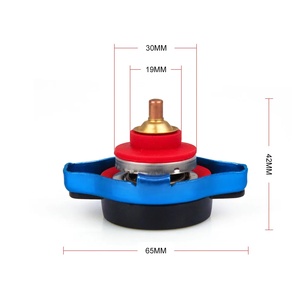 RASTP - Aluminum Temperature measuring Radiator Cap water tank cover RS-CAP001