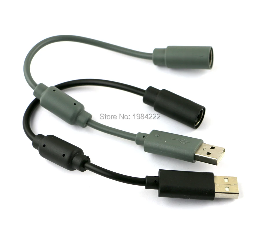 

OCGAME 50pcs/lot USB Breakaway PC Cable off Cord Adapter For xbox360 Xbox 360 wirelees controller