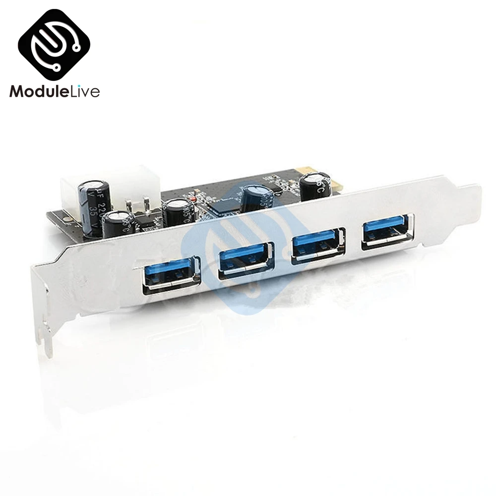 Imagem -04 - Cartão de Adaptador de Expansão Portas Pci-e Pci Express Usb 3.0 Super Velocidade para Mac Pro