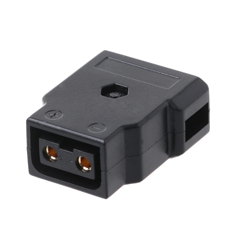 Black Connector Adapter D-Tap Dtap Type B Female Power DIY Plug Connector For Antonbauer Camera Battery