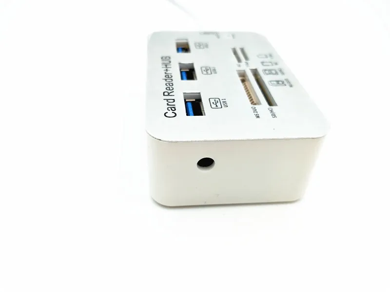 3 พอร์ตอลูมิเนียมUSB 3.0 HUB MS SD M2 TF Multi-Card Reader ADAPTER